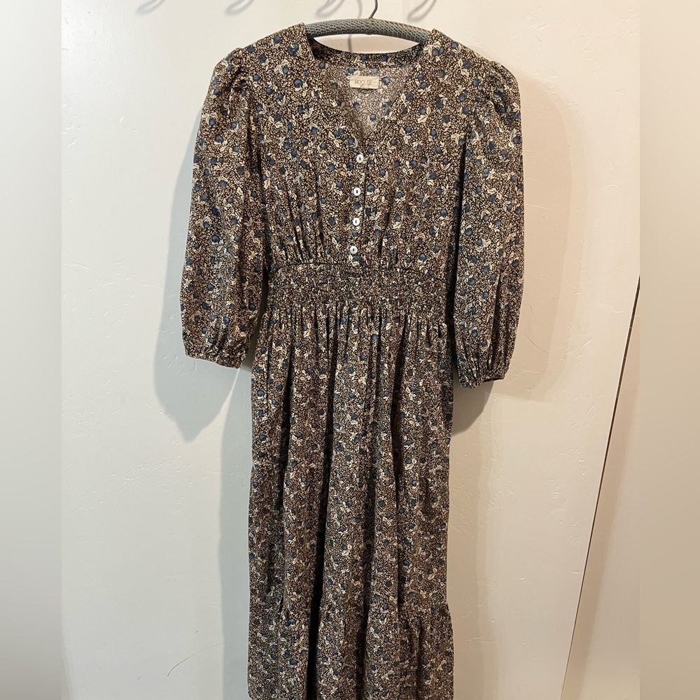 Roolee Floral Dress Small